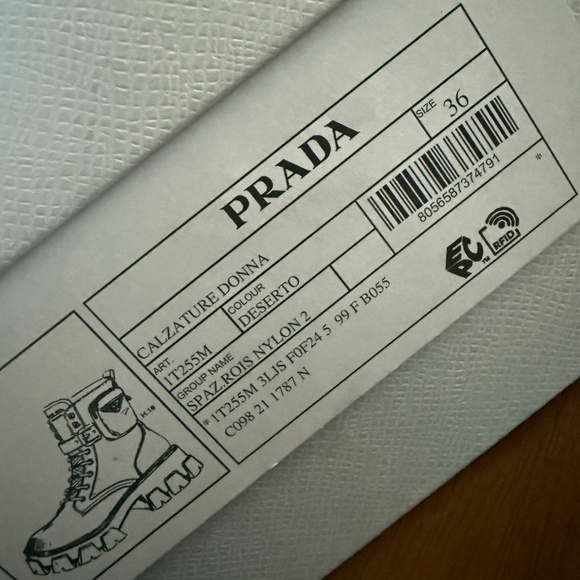 Prada Deserto Boots - Picture 6 of 9